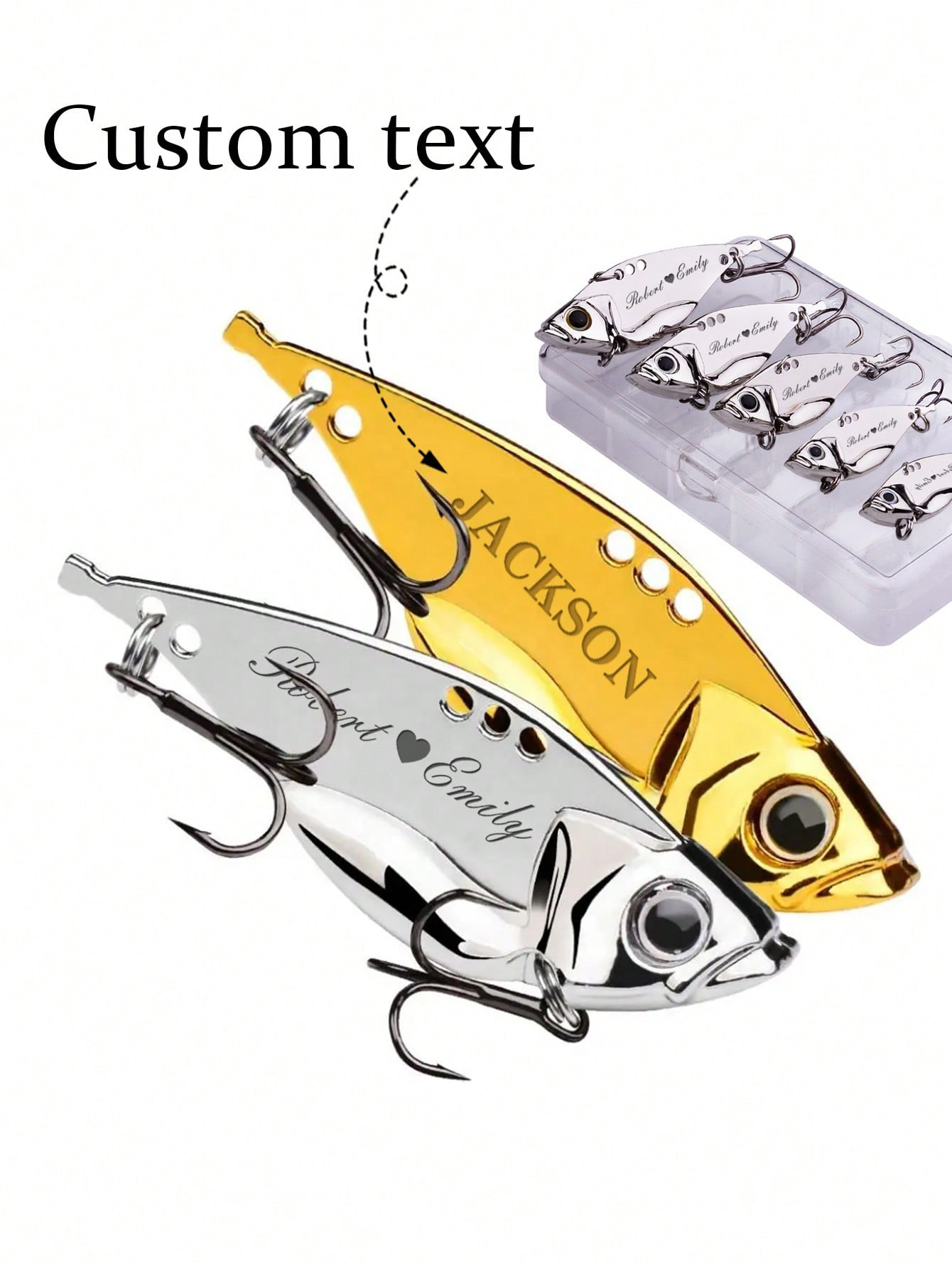 DIY Engraved Metal Fishing Lure